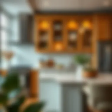 Harmonious integration of cabinetry with overall kitchen decor