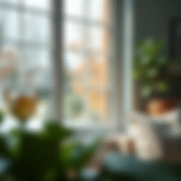 Maintaining Your Lowes Window Panes Visual representation of maintenance practices for window panes