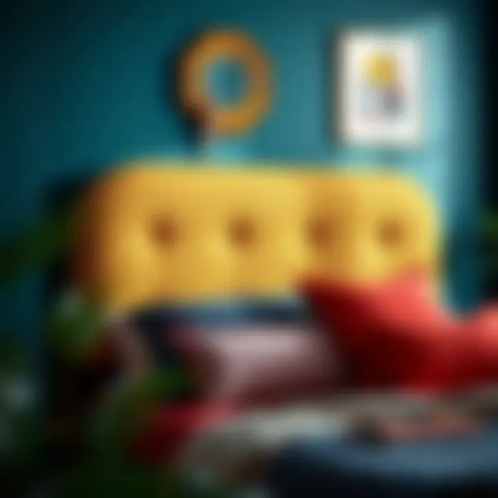 Stylish maintenance tips for a colorful headboard