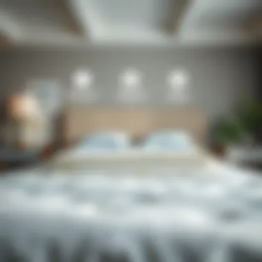 Illustration of mattress compatibility with various foundations