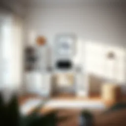 Maximizing Space and Style: The White Computer Desk with Drawers and Shelves Introduction