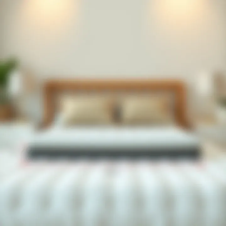 Illustration depicting mattress sizing options available