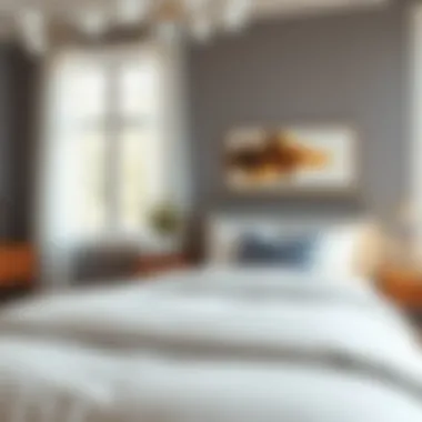 Stylish Twin XL Bed Frame Stylish Twin XL bed frame with chic decor