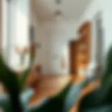 Stylish entryway with multifunctional storage solutions