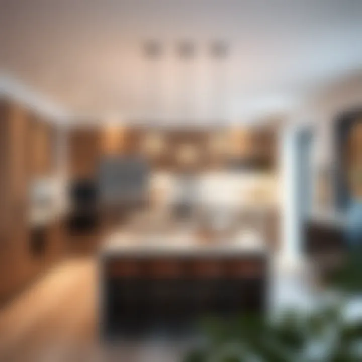 Lighting Solutions for Culinary Spaces Orren Ellis LED lighting integrated into modern kitchen decor