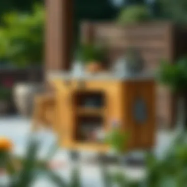Maintenance tips for outdoor kitchen carts