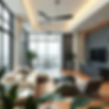 Contemporary living space showcasing Polaris design principles