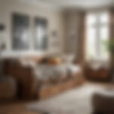 Cozy Bedroom with Reasor Twin Daybed Reasor twin daybed with trundle in a cozy bedroom setting
