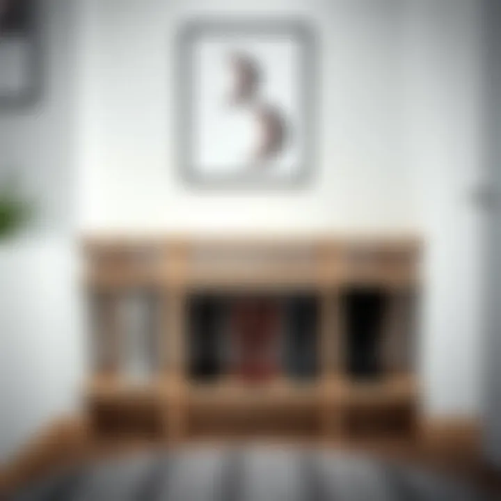 Modern boot rack design with a minimalist aesthetic