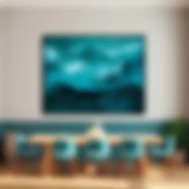 Notable Teal Wall Art for Dining Rooms: A Comprehensive Exploration