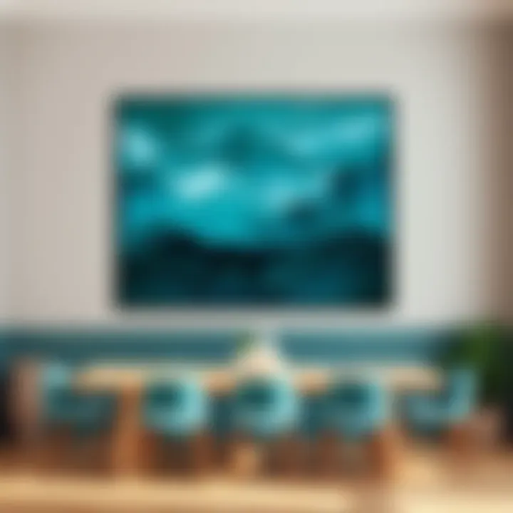 Notable Teal Wall Art for Dining Rooms: A Comprehensive Exploration