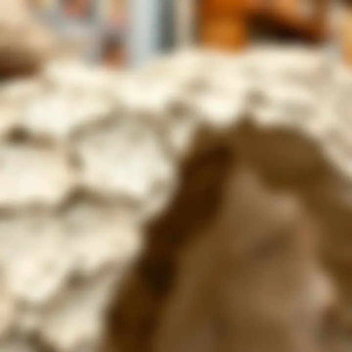 Materials and Texture in Wall Sculptures Detailed view of materials used in giant wall sculptures, showcasing texture and craftsmanship