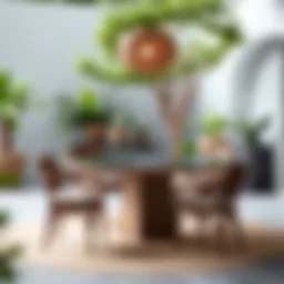 The Circular Patio Dining Table: An In-Depth Examination Introduction