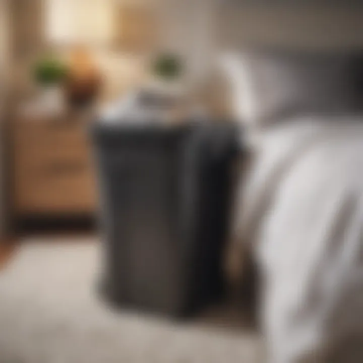 Eco-friendly materials used in bedroom garbage can