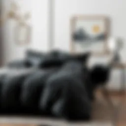 The Gray and Black Comforter: An Exploration of Style and Comfort Introduction