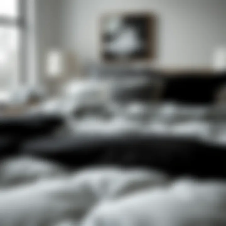 Notable The Gray and Black Comforter: An Exploration of Style and Comfort