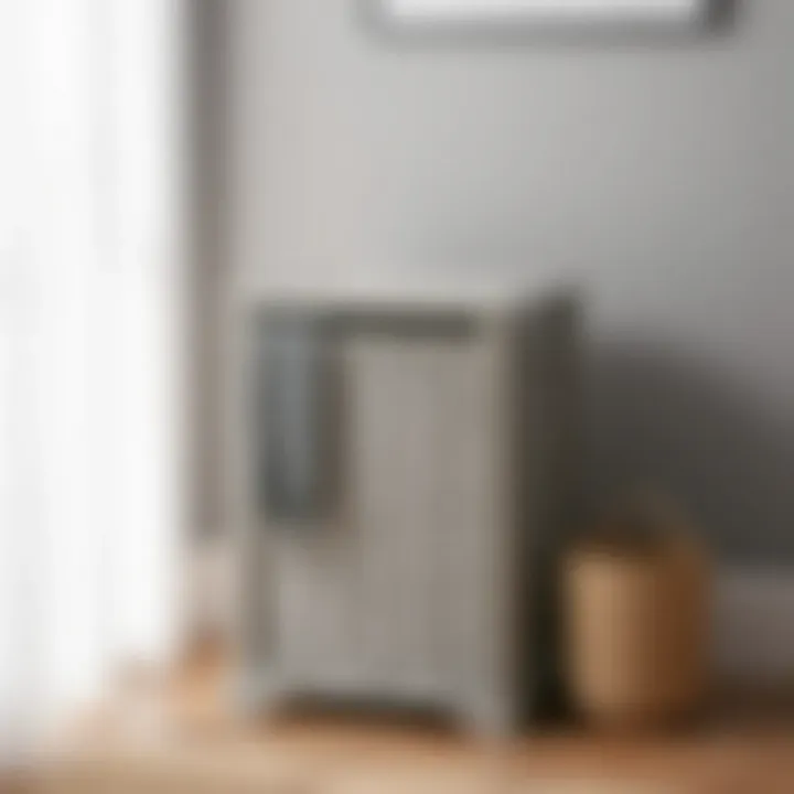 Notable The Gray Wicker Hamper with Lid: A Comprehensive Overview