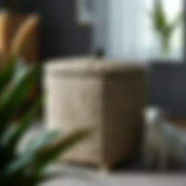The Gray Wicker Hamper with Lid: A Comprehensive Overview Summary