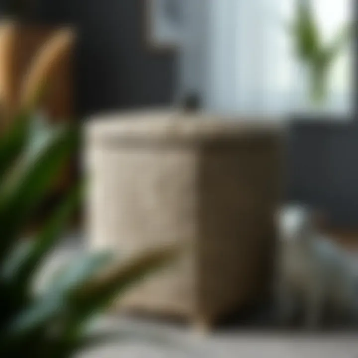 The Gray Wicker Hamper with Lid: A Comprehensive Overview Summary