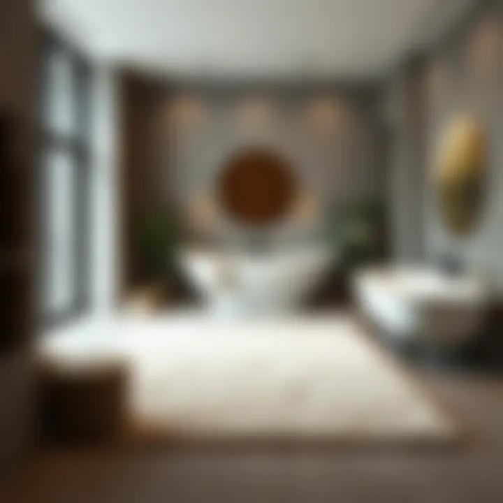 Notable The Oversize Bathroom Rug: An Essential Element in Modern Bathroom Design