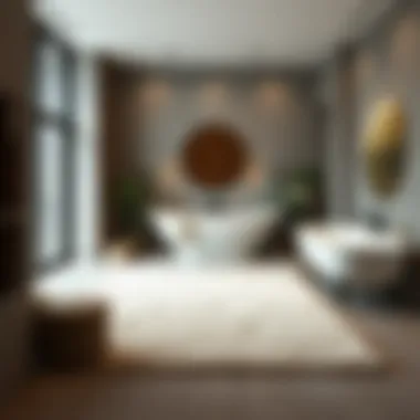 Notable The Oversize Bathroom Rug: An Essential Element in Modern Bathroom Design Notable The Oversize Bathroom Rug: An Essential Element in Modern Bathroom Design
