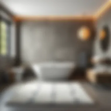 The Oversize Bathroom Rug: An Essential Element in Modern Bathroom Design Summary