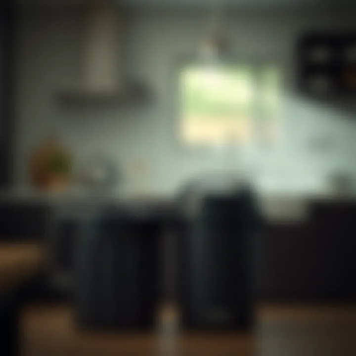The Role of Black Garbage Cans in Kitchen Design and Utility Summary