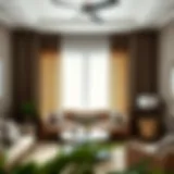 The Sophistication of Brown Geometric Curtains in Interior Design Introduction