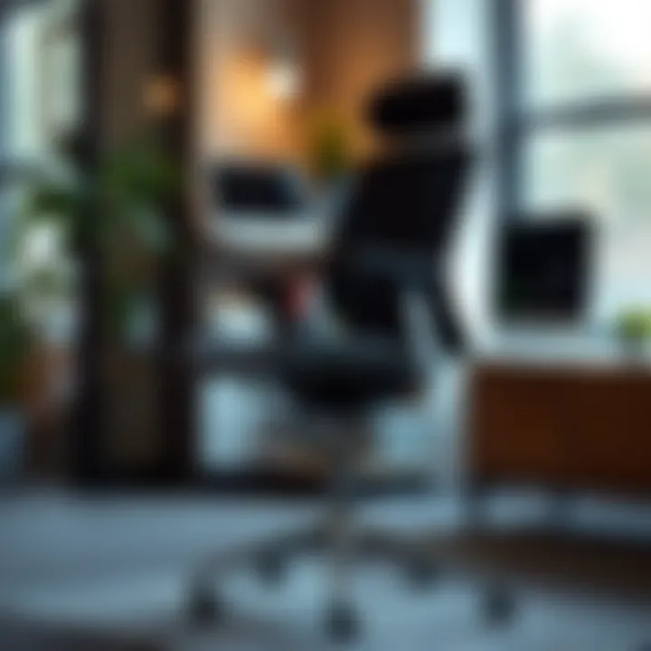 The Standing Office Chair: Rethinking Comfort and Productivity Summary