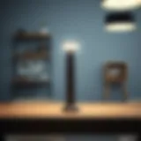 Modern smart can light with adjustable brightness