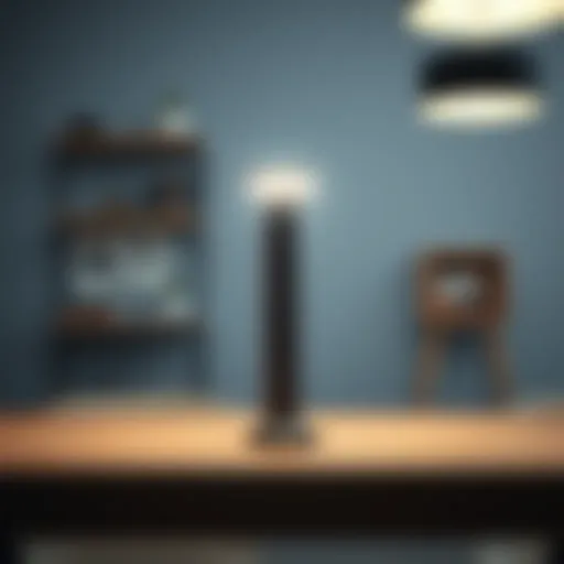 Modern smart can light with adjustable brightness