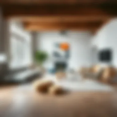 Tips for Rug Placement in Open Spaces Rug placement tips in a spacious area