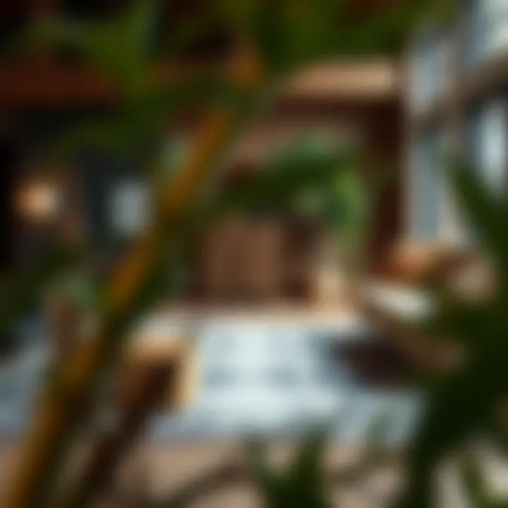 Rug maintenance tips displayed creatively