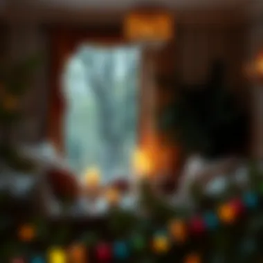 Cozy reading nook enhanced with timer LED candles for ambiance