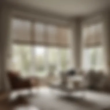 Elegant Window Treatments for Modern Homes Elegant trim to size blinds enhancing a modern living space.