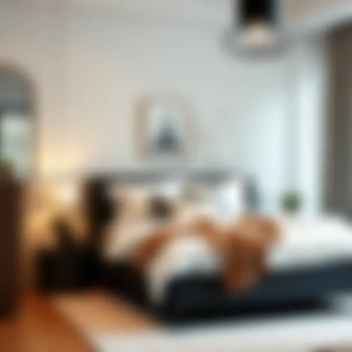 Aesthetic Integration with Bedroom Decor Stylish bedroom showcasing bed guard integration