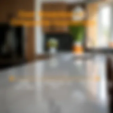 Cost Breakdown of Composite Countertops An infographic illustrating the cost breakdown of composite countertops