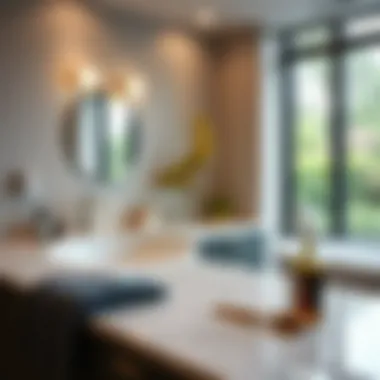 Essential Maintenance for Quartz Countertops Maintenance tools and products for quartz bathroom countertops