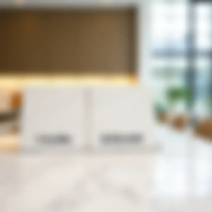 Quartz Samples with Pricing Comparison Comparison of different quartz samples and their pricing tags