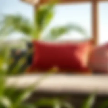 Stylish Outdoor Cushions Stylish outdoor cushions made with premium upholstery foam.