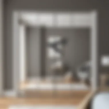 Versatile full length mirror door used as a wardrobe