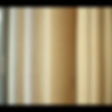 Close-up of fabric texture of blackout curtains