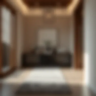 Elegant Washable Runner Rug in a Modern Hallway Elegant washable runner rug in a modern hallway setting